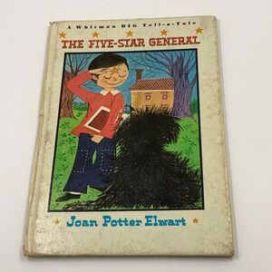 Vintage 1965 Whitman Big Tell-a-Tale The Five-Star General Joan Potter Elwart
